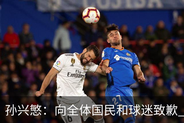 孙兴慜：向全体国民和球迷致歉 恳请少些过度批评伤害